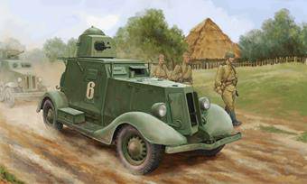 Hobby Boss 83882 Soviet BA-20 Armored Car Mod.1937 1:35