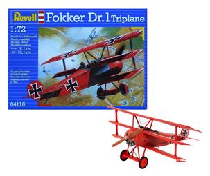 Revell 04116 Fokker Dr. 1 Triplane 1:72