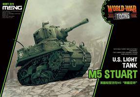 MENG WWT-012 U.S. Light Tank M5 Stuart (Cartoon Model) 