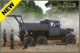 IBG 72079 1:72 Scammell Pioneer SV/1S Heavy Breakdown Tractor