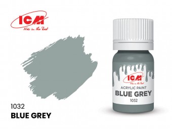 ICM 1032 GREY Blue Grey bottle 12 ml 