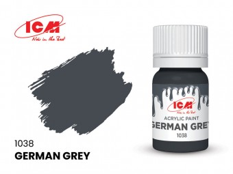ICM 1038 GREY German Grey bottle 12 ml 