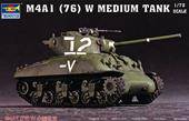 Trumpeter 07222 M4A1 (76) W Tank 1:72