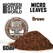 Green Stuff World 8435646501130ES Micro Leaves - Brown mix (15gr)
