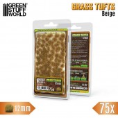 Green Stuff World 8435646524375ES Static Grass Tufts 12 mm - Beige (75 pcs.)