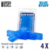 Green Stuff World 8436554365142ES Blue Stuff Molds (4 bars)