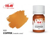 ICM 1021 METALLIC COLORS Copper bottle 12 ml 