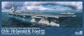 Magic Factory 6401 U.S. Navy Gerald R. Ford-class aircraft carrier- USS Gerald R. Ford CVN-78 1:700
