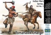 Master Box Ltd. MB35192 Tomahawk Charge.Indian Wars Series, kit No.2 1:35