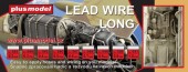 Plus model 546 Lead wire 0,5 mm, long 240 mm 