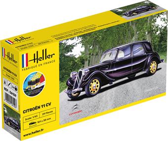 Heller 56159 Starter Kit Citroen 11 CV 1:43