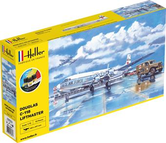 Heller 56317 Starter Kit C-118 Liftmaster 1:72