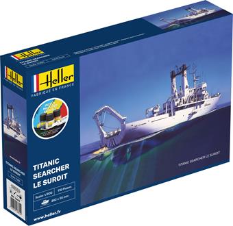 Heller 56615 Starter Kit Titanic Searcher Le Suroit 1:200