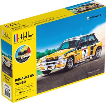 Heller 56717 Starter Kit Renault R5 Turbo 1:24