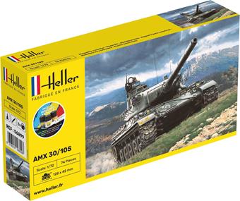 Heller 56899 Starter Kit AMX 30/105 1:72