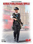 ICM 16009 British Police Female Officer 1:16