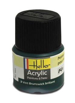 Heller 9003 Acrylic Paint 003 vert brunswick brillant 