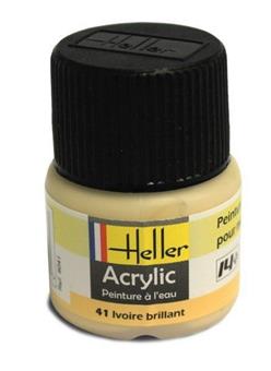 Heller 9041 Acrylic Paint 041 ivoire brillant 