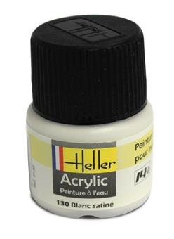 Heller 9130 Acrylic Paint 130 blanc satine 