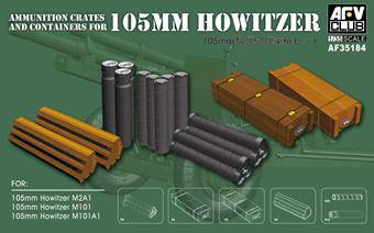 AFV-Club 35184 Ammunition crates and containers 1:35