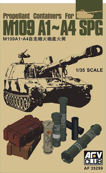 AFV-Club AF35299 Propellant Containers for M109 A1-A4 SPG 1:35