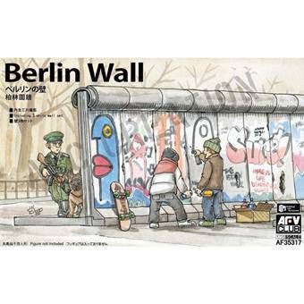 AFV-Club AF35317 Berlin Wall <3 units wall set> 1:35