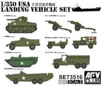 AFV-Club SE73516 US WW2 Vehicle Set 1:350
