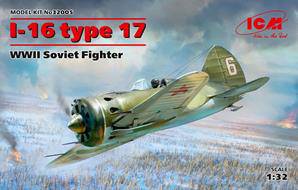 ICM 32005 I-16 type 17 WWII Soviet Fighter 1:32