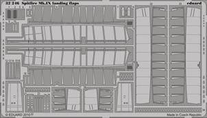 Eduard 32246 SpitfireMk.IX landing flaps for Tamiya 1:32