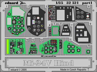 Eduard 32521 Mi-24V Hind 1:35