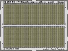 Eduard 32563 CH-47 Chinook cargo seatbelts for Trumpeter 1:35