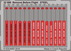 Eduard 32886 Remove Before Flight Steel 1:32