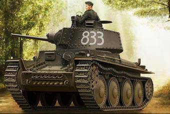 Hobby Boss 80136 German Panzer Kpfw.38(t) Ausf.E/F 1:35