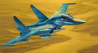 Hobby Boss 81756 Russian Su-34 Fullback Fighter-Bomber 1:48
