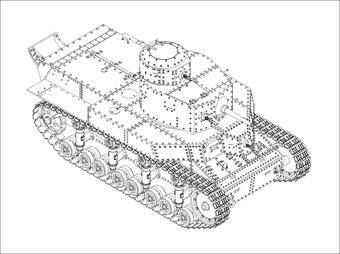 Hobby Boss 82493 Soviet T-24 Medium Tank 1:35