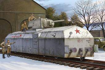 Hobby Boss 82912 Soviet Armoured Train 1:72