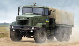 Hobby Boss 85512 Ukraine KrAZ-6322 Soldier Cargo Truck 1:35