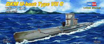 Hobby Boss 87009 DKM U-boat Type VII C 1:700