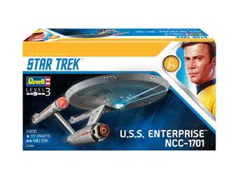 Revell 04991 U.S.S. Enterprise NCC-1701 (TOS) 1:600