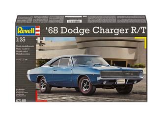 Revell 07188 1968 Dodge Charger (2in1) 1:25