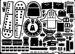 Eduard 48212 Ki-44 Tojo 1:48