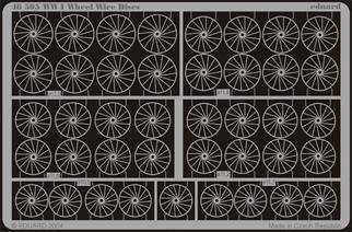 Eduard 48505 WWI Wheel Wire Discs 1:48