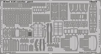 Eduard 48637 E-2C exterior for Kinetic 1:48