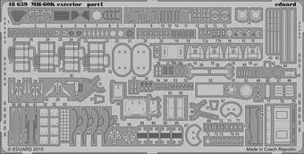 Eduard 48659 MH-60K exterior for Italeri 1:48