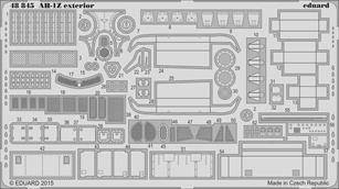 Eduard 48845 AH-1Z exterior for KittyHawk 1:48