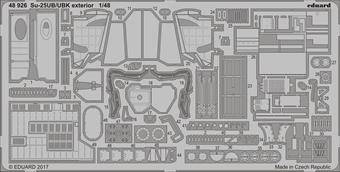 Eduard 48926 Su-25UB/UBK exterior for SMER 1:48