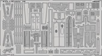 Eduard 48970 F-14D exterior for Tamiya 1:48