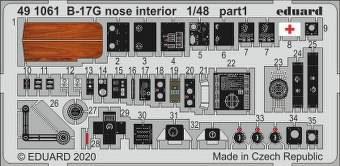Eduard 491061 B-17G nose interior for HKM 1:48