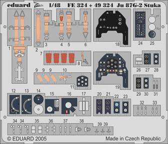 Eduard 49324 Ju 87G-2 Stuka for Hasegawa 1:48