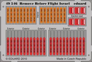Eduard 49546 Remove Before Flight - Israel 1:48